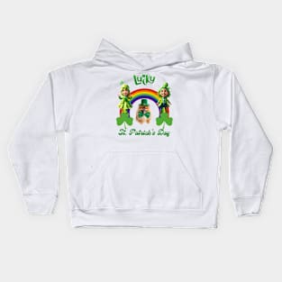 Where Luck Blooms: A Journey Through Irish Heritage Kids Hoodie